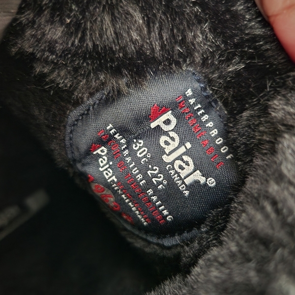 New IOB Pajar 1963 Black Boots, Fur - Picture 5 of 13